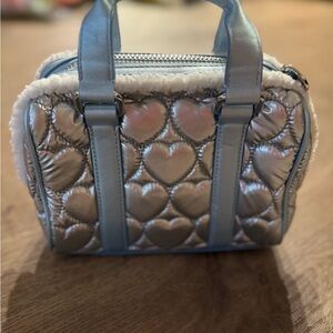 Stoney Clover Lane limited edition quilted heart hand bag